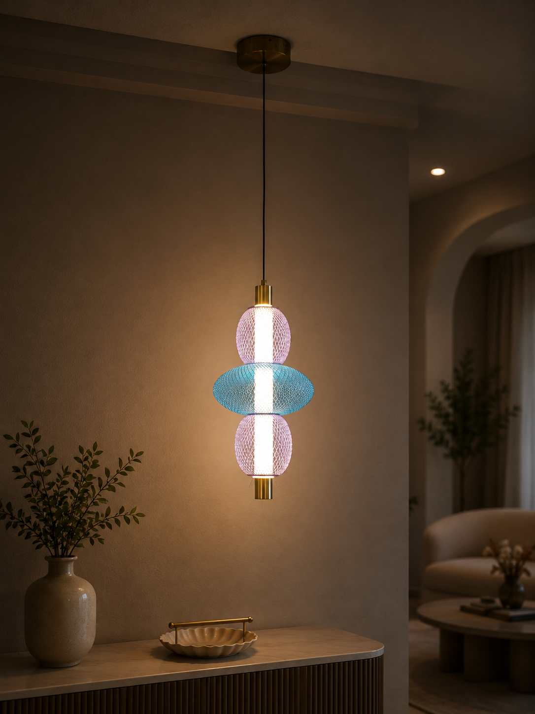 Hanging Light - FL-375 to FL-376